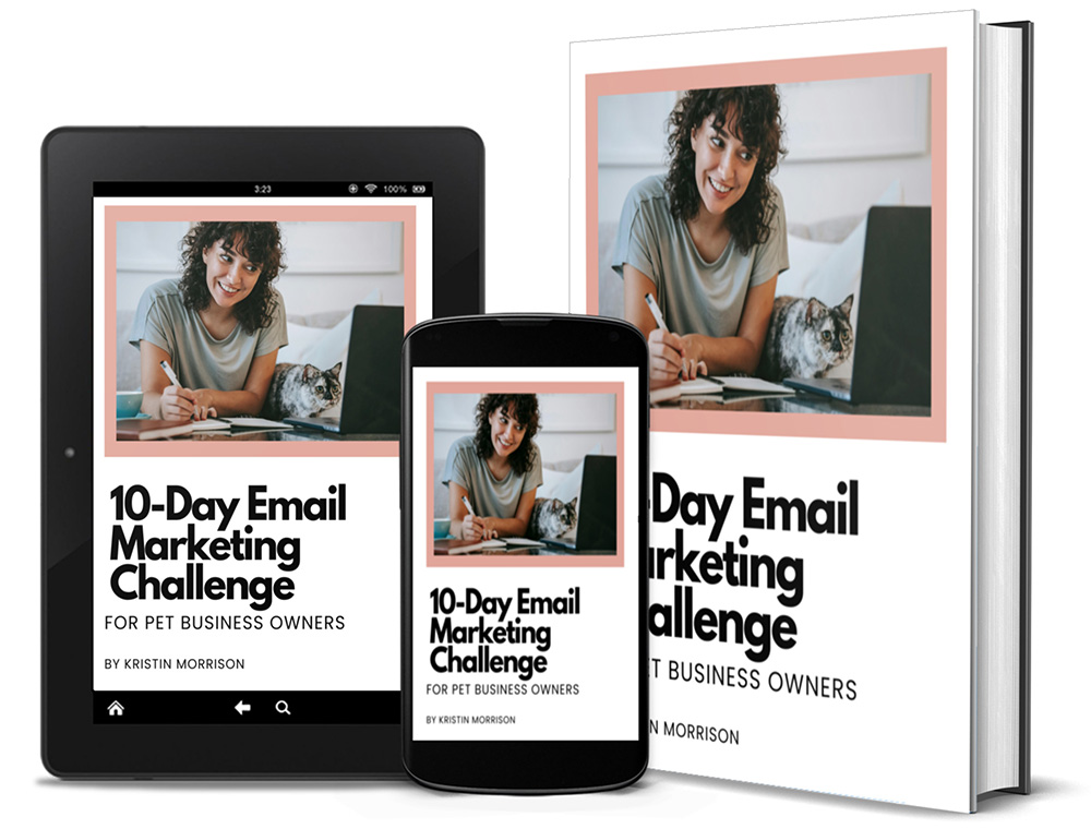 10-Day Email Marketing Challenge for Pet Business Owners eBook + Workbook
